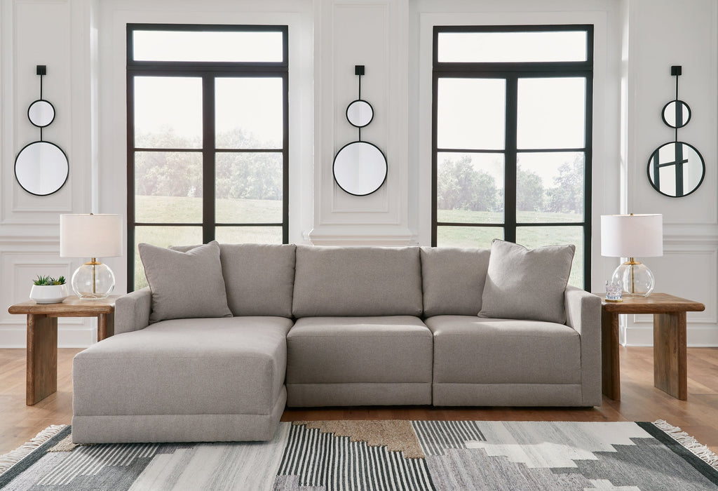 Katany 3-Piece Sectional with Chaise Huntsville Furniture Outlet