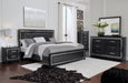 Kaydell King Upholstered Panel Bed with Dresser Huntsville Furniture Outlet