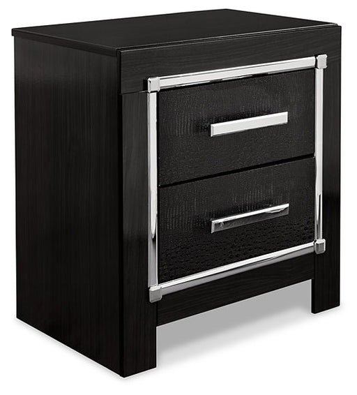 Kaydell Two Drawer Night Stand Huntsville Furniture Outlet