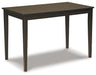 Kimonte Dining Table and 4 Chairs Huntsville Furniture Outlet