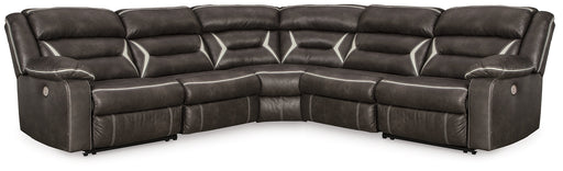 Kincord 5-Piece Power Reclining Sectional Huntsville Furniture Outlet