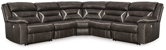 Kincord 5-Piece Power Reclining Sectional Huntsville Furniture Outlet