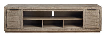 Krystanza XL TV Stand w/Fireplace Option Huntsville Furniture Outlet