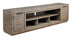 Krystanza XL TV Stand w/Fireplace Option Huntsville Furniture Outlet