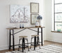 Lesterton Counter Height Dining Table and 2 Barstools Huntsville Furniture Outlet