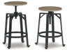 Lesterton Counter Height Dining Table and 2 Barstools Huntsville Furniture Outlet