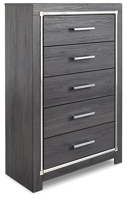 Lodanna Five Drawer Chest Huntsville Furniture Outlet