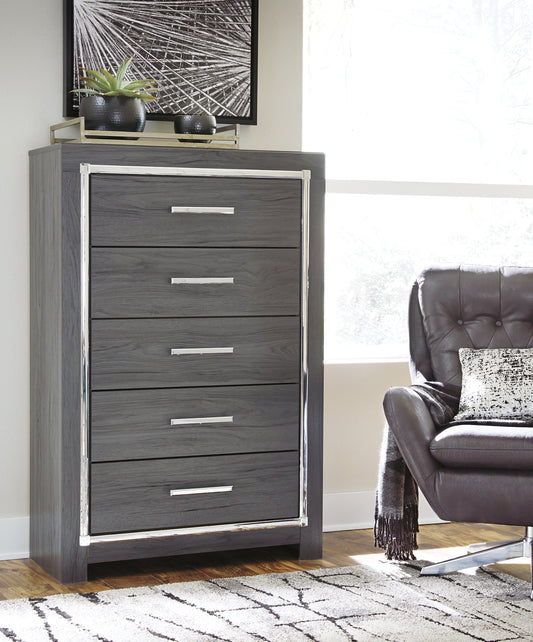 Lodanna Five Drawer Chest Huntsville Furniture Outlet