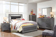 Lodanna Full Panel Bed with Mirrored Dresser, Chest and 2 Nightstands Huntsville Furniture Outlet