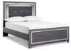 Lodanna Full Panel Bed with Mirrored Dresser and Chest Huntsville Furniture Outlet