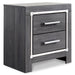 Lodanna Queen/Full Upholstered Panel Headboard with Mirrored Dresser, Chest and Nightstand Huntsville Furniture Outlet