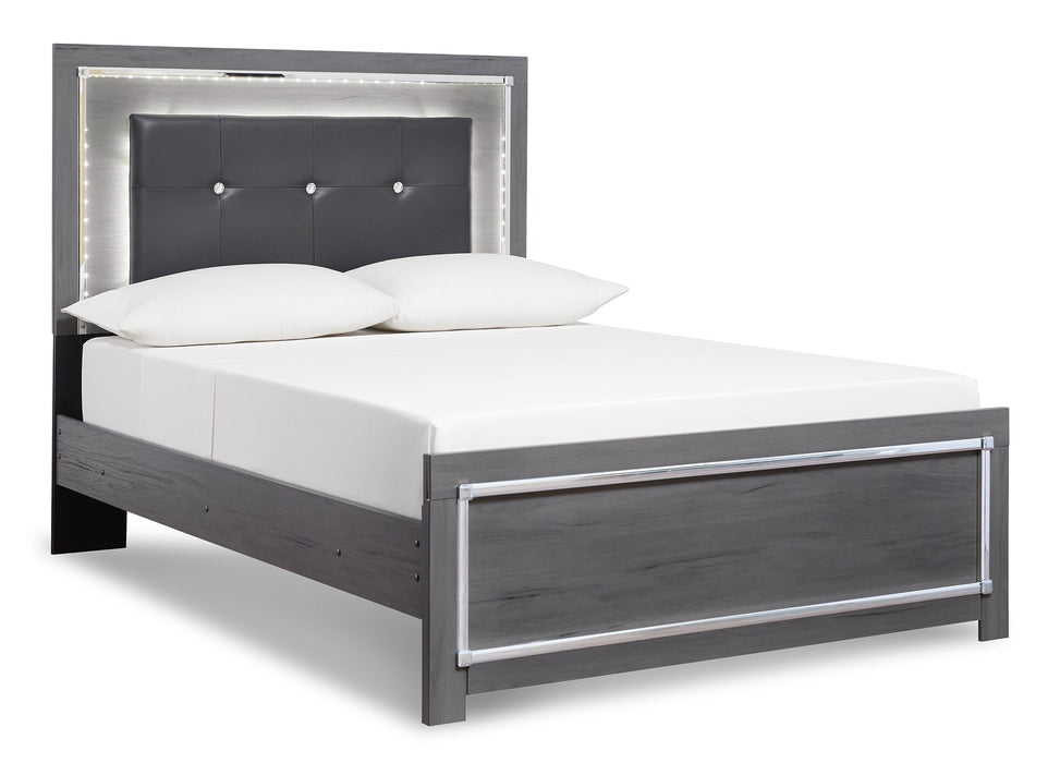 Lodanna Queen Panel Bed with Dresser Huntsville Furniture Outlet