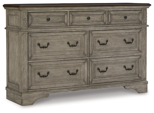 Lodenbay California King Panel Bed with Dresser Huntsville Furniture Outlet