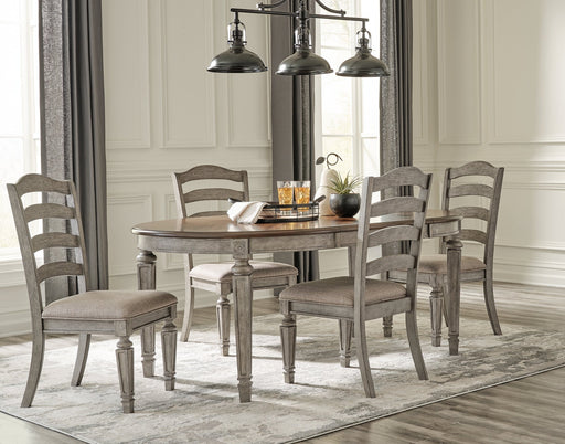 Lodenbay Dining Table and 4 Chairs Huntsville Furniture Outlet