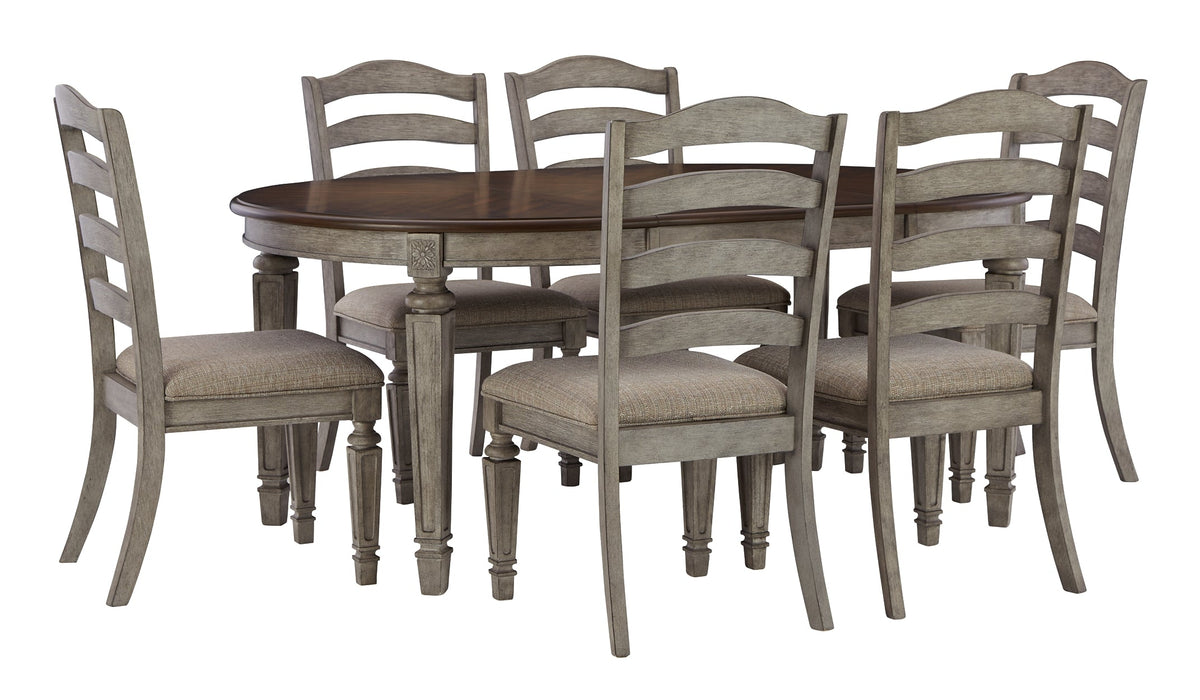 Lodenbay Dining Table and 6 Chairs Huntsville Furniture Outlet