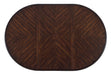 Lodenbay Oval Dining Room EXT Table Huntsville Furniture Outlet