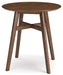 Lyncott Round DRM Counter Table Huntsville Furniture Outlet