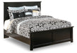 Maribel Full Panel Bed with Mirrored Dresser and Chest Huntsville Furniture Outlet