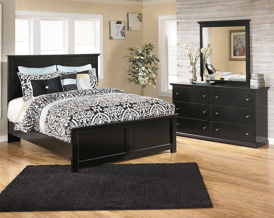 Maribel King Panel Bed with Dresser Huntsville Furniture Outlet