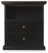 Maribel Twin Panel Bed with Mirrored Dresser and Nightstand Huntsville Furniture Outlet