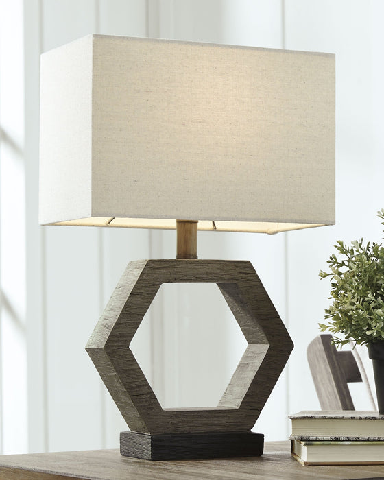 Marilu Poly Table Lamp (1/CN) Huntsville Furniture Outlet