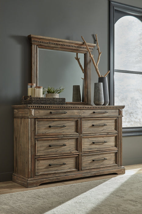 Markenburg Dresser and Mirror Huntsville Furniture Outlet