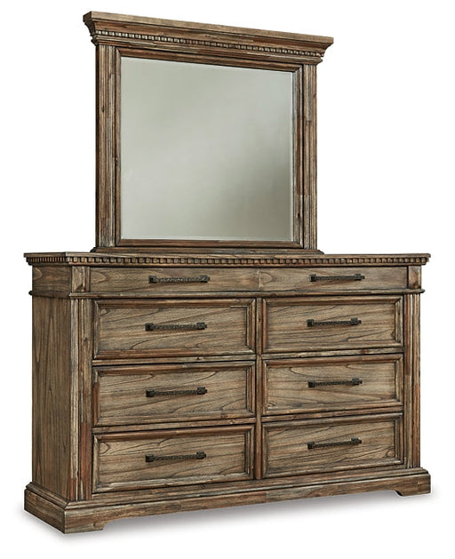 Markenburg Dresser and Mirror Huntsville Furniture Outlet