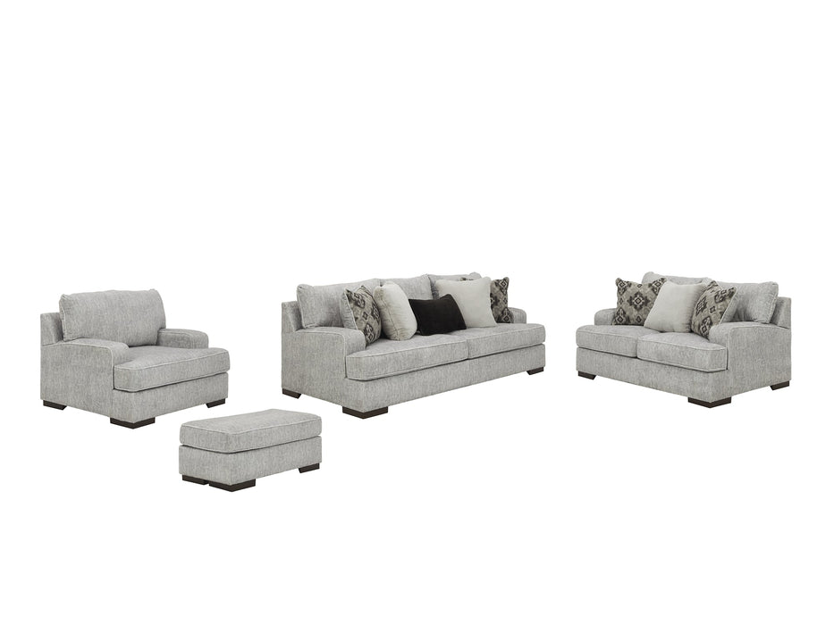 Mercado Sofa, Loveseat, Chair and Ottoman Huntsville Furniture Outlet