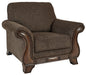 Miltonwood Chair and Ottoman Huntsville Furniture Outlet