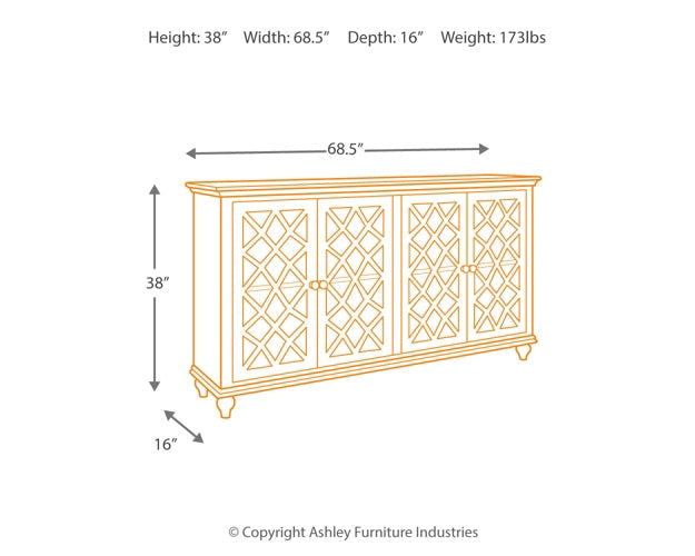 Mirimyn Accent Cabinet Huntsville Furniture Outlet