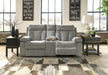 Mitchiner DBL Rec Loveseat w/Console Huntsville Furniture Outlet