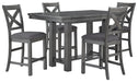 Myshanna Dining Table and 4 Chairs Huntsville Furniture Outlet