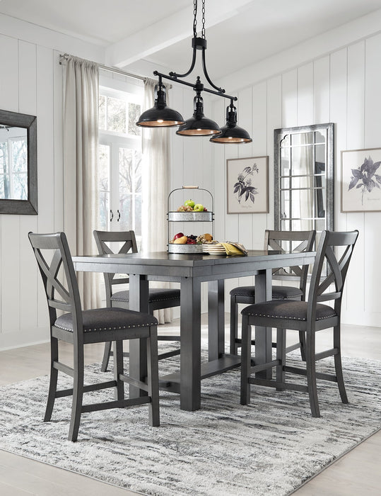 Myshanna Dining Table and 4 Chairs Huntsville Furniture Outlet