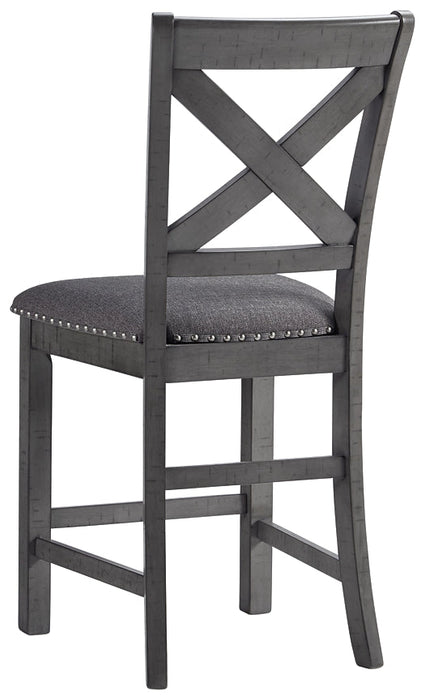 Myshanna Upholstered Barstool (2/CN) Huntsville Furniture Outlet