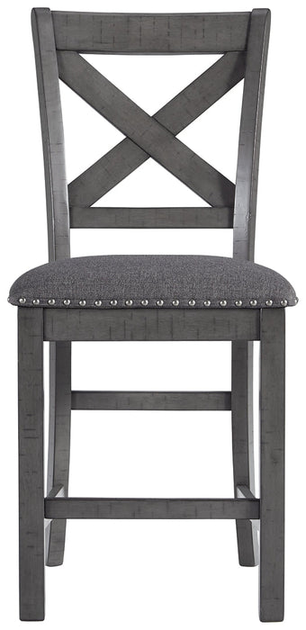 Myshanna Upholstered Barstool (2/CN) Huntsville Furniture Outlet