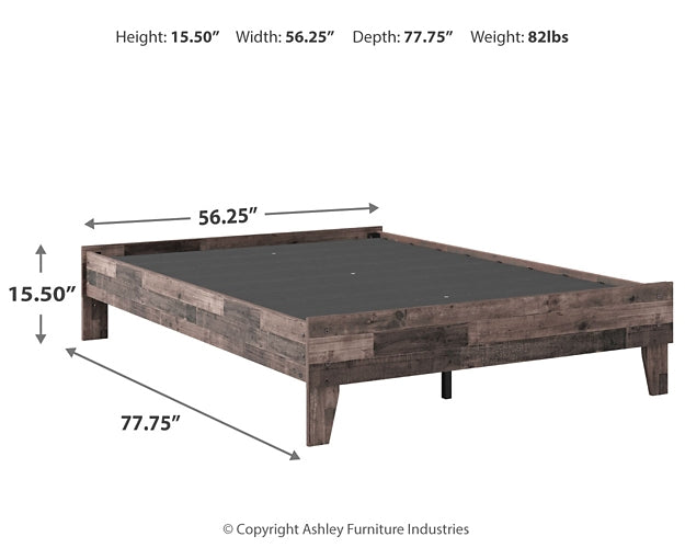 Neilsville Queen Platform Bed Huntsville Furniture Outlet