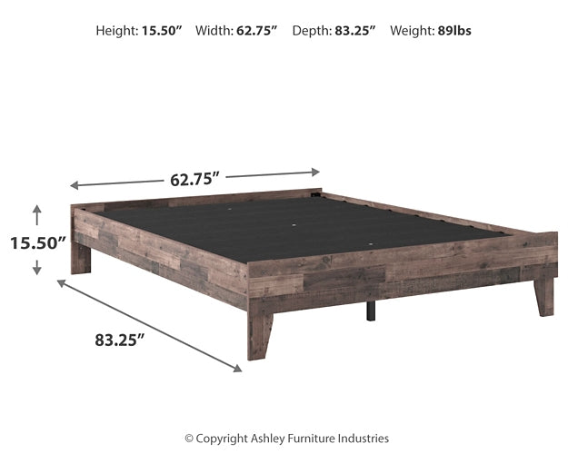 Neilsville Queen Platform Bed Huntsville Furniture Outlet