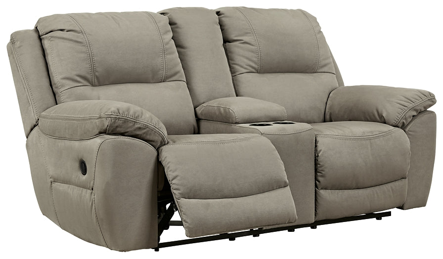 Next-Gen Gaucho DBL Rec Loveseat w/Console Huntsville Furniture Outlet