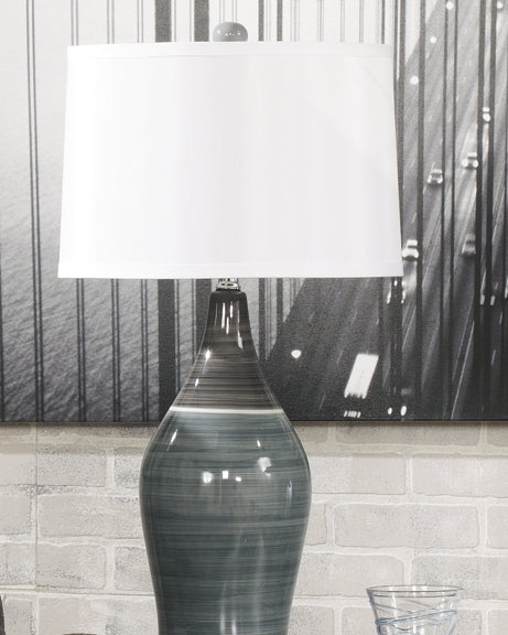 Niobe Ceramic Table Lamp (2/CN) Huntsville Furniture Outlet