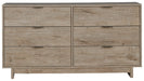 Oliah Six Drawer Dresser Huntsville Furniture Outlet