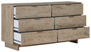 Oliah Six Drawer Dresser Huntsville Furniture Outlet