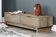 Oliah Storage Bench Huntsville Furniture Outlet