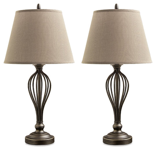 Ornawell Metal Table Lamp (2/CN) Huntsville Furniture Outlet