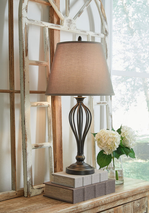 Ornawell Metal Table Lamp (2/CN) Huntsville Furniture Outlet