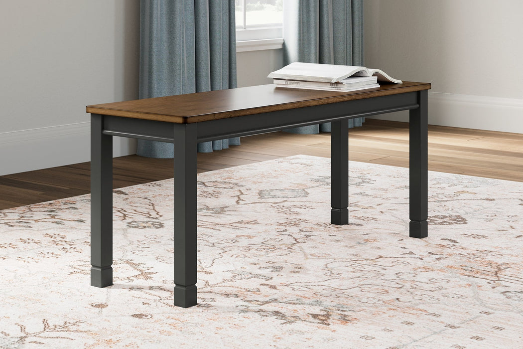 Owingsville Large Dining Room Bench Huntsville Furniture Outlet