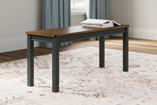 Owingsville Large Dining Room Bench Huntsville Furniture Outlet