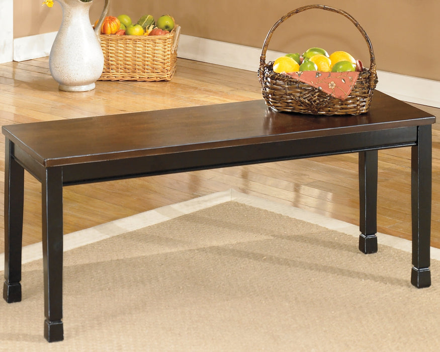 Owingsville Large Dining Room Bench Huntsville Furniture Outlet