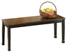 Owingsville Large Dining Room Bench Huntsville Furniture Outlet