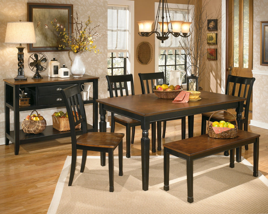 Owingsville Large Dining Room Bench Huntsville Furniture Outlet