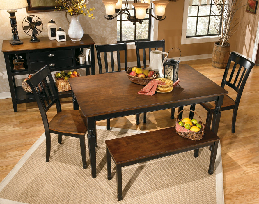 Owingsville Large Dining Room Bench Huntsville Furniture Outlet